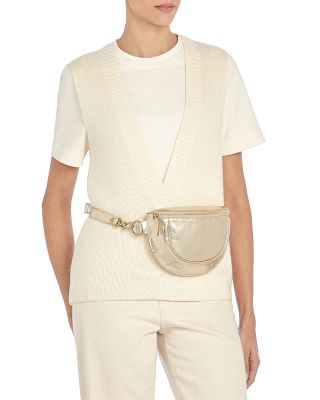 Oliveta Leather Belt Bag