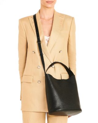 Le Laudi Leather Bucket Bag