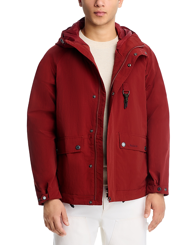 Barbour Re-engineered Showerproof Jacket Fired Brick In Brown