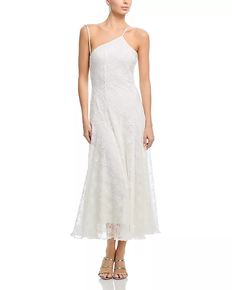 Black Halo Athena Midi Dress