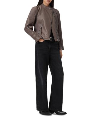 Raul Leather Biker Jacket