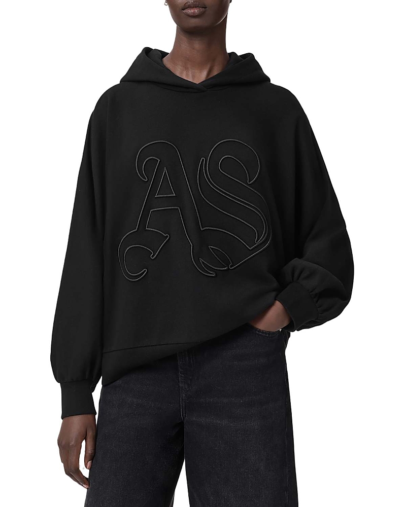 Allsaints Artia Embossed Hoodie