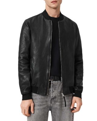 Morten Leather Bomber Jacket