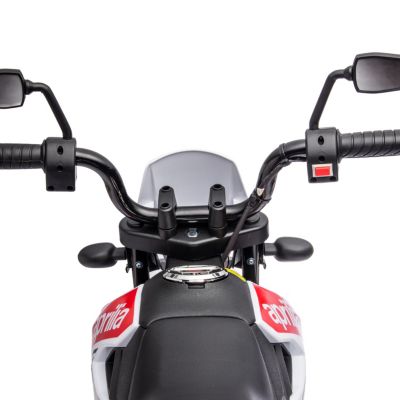  12V Aprilia Motorcycle Seater Ride On for Kids 3-8 - Ages 2-4