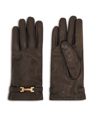 Harriet Leather Hardware Gloves