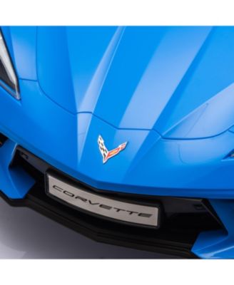  Corvette C8 Stingray 12V 1-Seater Ride on for Kids 3-8 - Ages 2-4