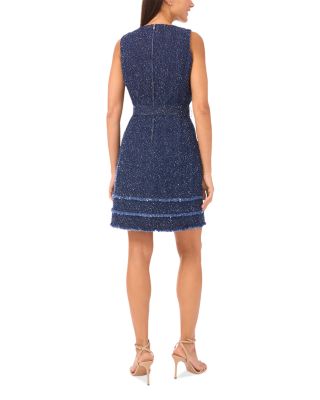 Boucle Denim Dress
