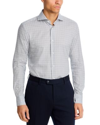 Camel L-Hays Spread Collar Button Down Shirt