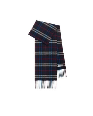 Unisex Check Cashmere Scarf - Big Kid