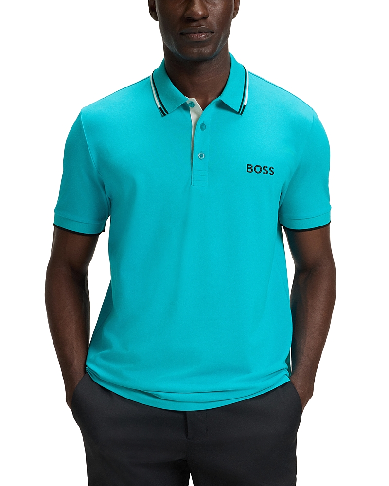 Hugo Boss Paddy Pro Polo In Blue