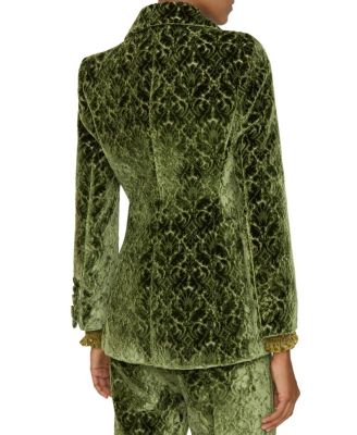 Baroque Velvet Blazer