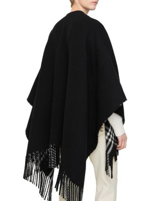  EKD Fil Coupe Wool Cape