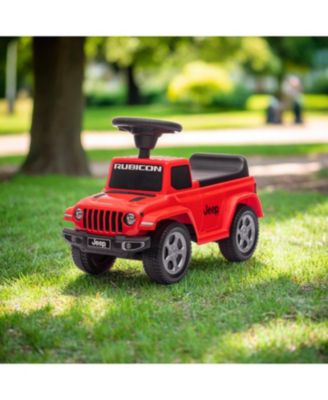  Jeep Rubicon 1-Seater Push Car for Kids - 1-3 - Ages 2-4