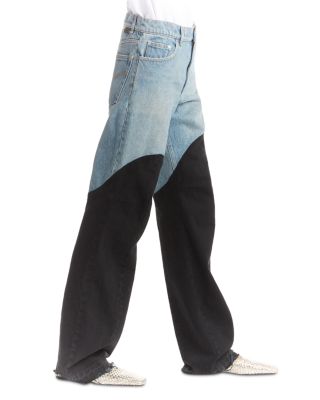 Patchwork Jeans in Patchwork Denim