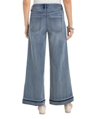 Super Stride Ultra Wide Leg Jeans in Reflection