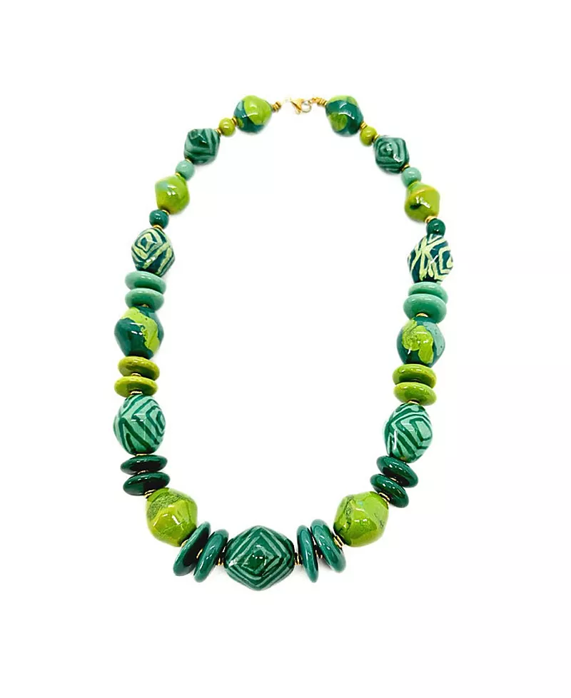 Kazuri Dreamscape Amulet Necklace