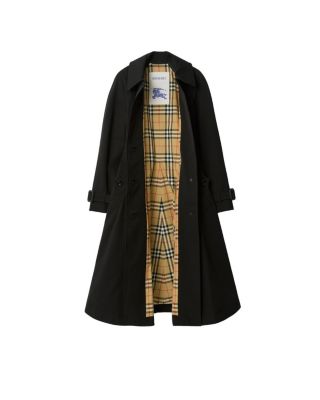  Long Gabardine Ellingham Fit and flare Car Coat