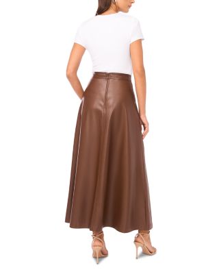 Seam Front Ankle Skirt 