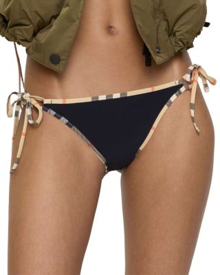 Starla Check Trim Bikini Bottom