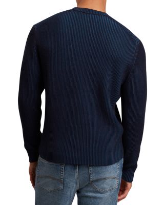 Timmno Long Sleeve Plated Rib Sweater