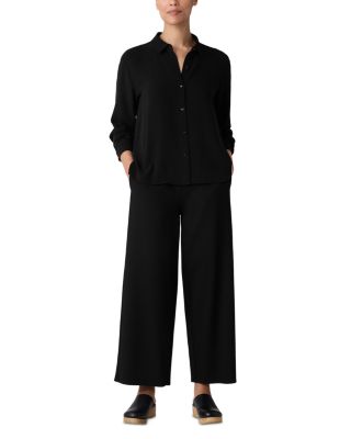 Silk Classic Collar Shirt