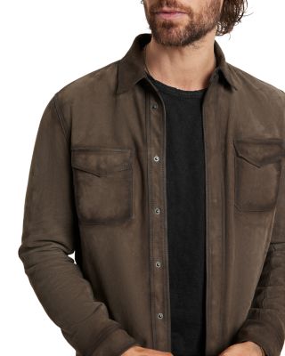 Izzy Suede Shirt Jacket