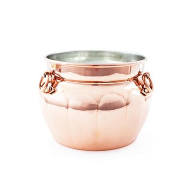 Vintage Inspired Copper Cauldron Pot