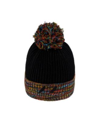 Boys' Lined Knit Winter Hat with Pompom - Little Kid, Big Kid