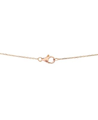  Etincelle de Cartier Pendant Necklace 18K Rose Gold with Diamonds, 15.5 - 16.75"