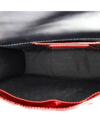 Small Serpenti Forever Square Shoulder Bag Metallic Leather