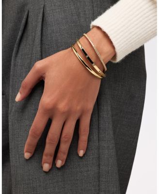 Selena Gold Bangle Bracelet