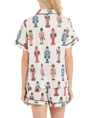 Holiday March Pajama Shorts Set