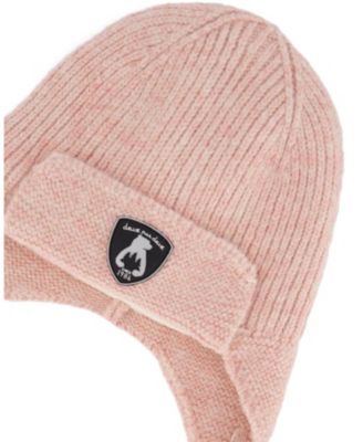  Girls' Lined Knit Hat with Ears and Strings - Baby, Little Kid