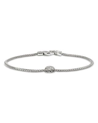 Sterling Silver JH Essentials Diamond Pav&eacute; Bracelet