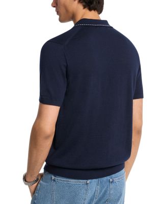 Merino Stitch Polo Shirt