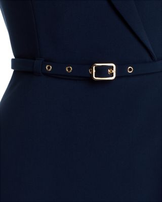 Azra Double Breasted Belted Minidress