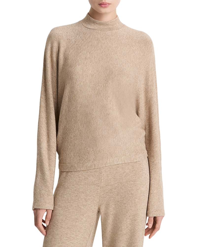 Vince Cozy Dolman Sleeve Mock Neck Top