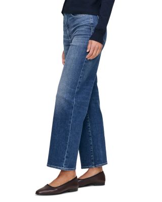 Karmine Refined High Rise Wide Leg Jeans in Clearwater