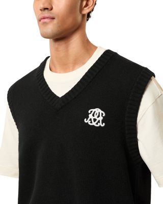 Crosby Knitted Embroidered Vest