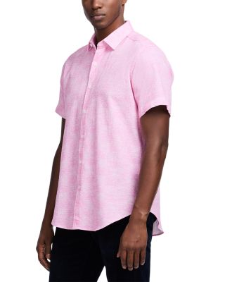 Reid Textured Short Sleeve Woven Shirt