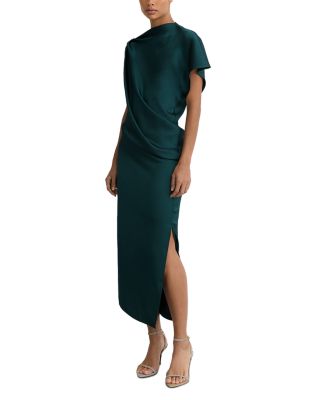 Kenzie Drape Midi Dress