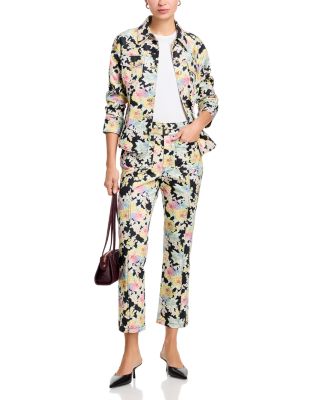 Dorothea Ikat Bouquet High Rise Ankle Jeans