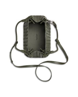 Parachute Intrecciato Leather Shoulder Bag