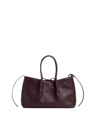 Pinacoteca Intrecciato Leather &amp; Suede Reversible Tote