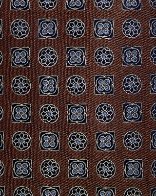 Silk Classic Floral Medallion Tie - Exclusive