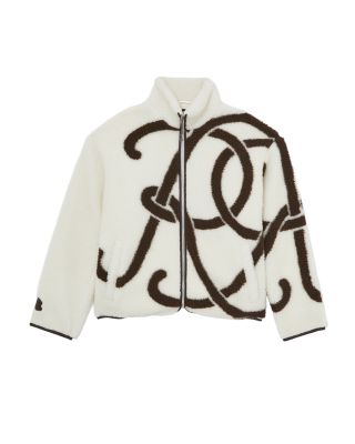 Kidd Jacquard Fleece Zip Front Jacket