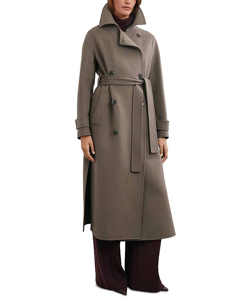 Reiss Luna Long Blindseam Coat