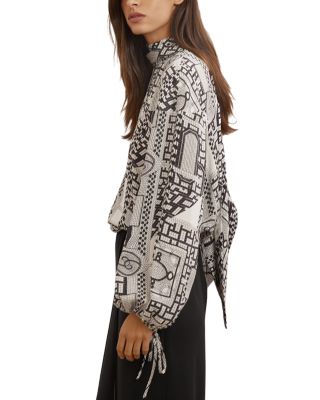 Harry Tile Print Blouse