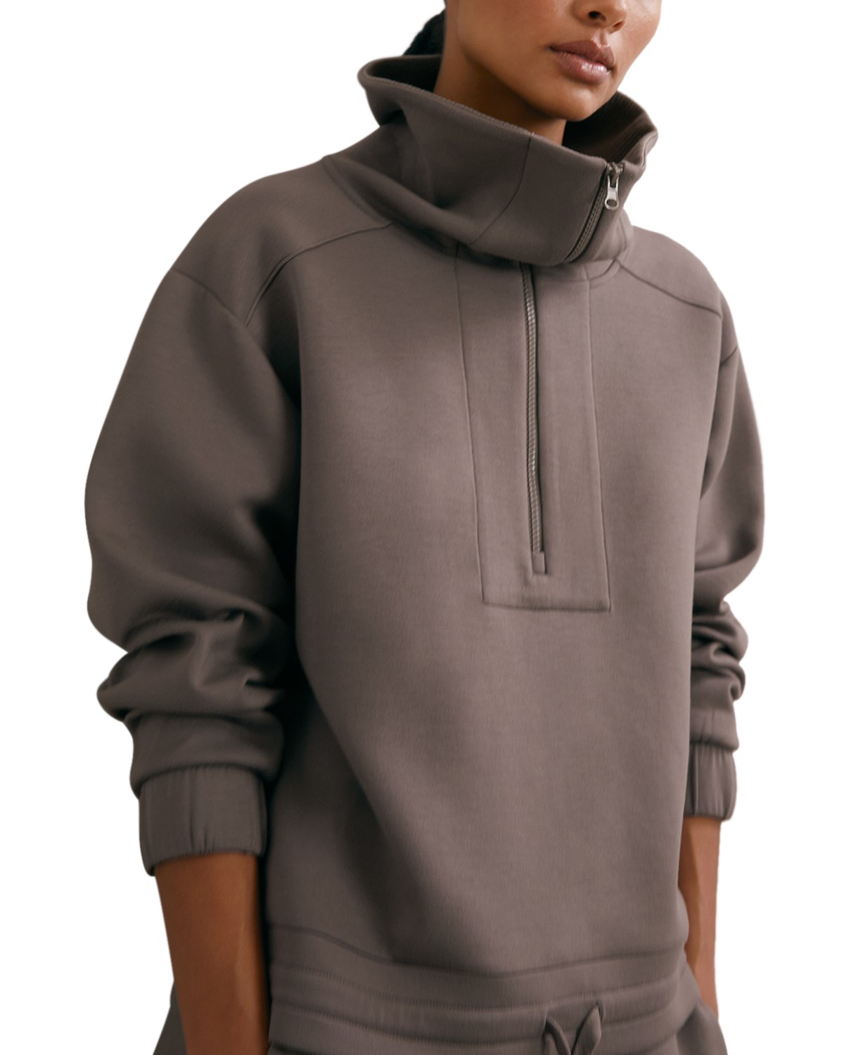 Reiss Laney Half Zip Sweatshirt