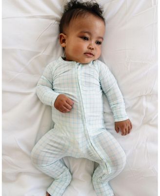 Boys' Coastal Check Bamboo Sleeper - Baby
